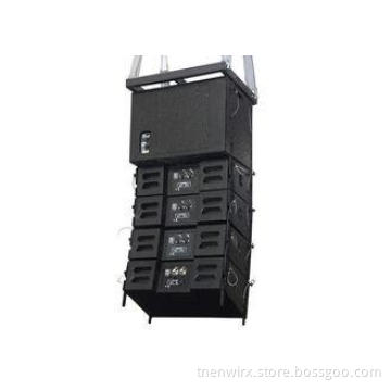 Professional Nightclub Sound Equipment Dual 8 Inch Ferrite